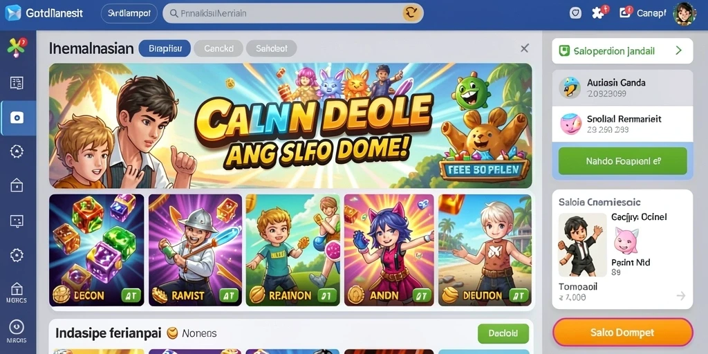 Tampilan antarmuka yang user-friendly dan menarik.