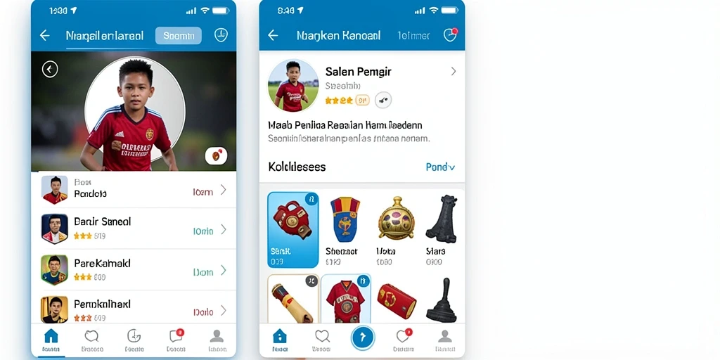 Tampilan grafis level pertama yang menawan.