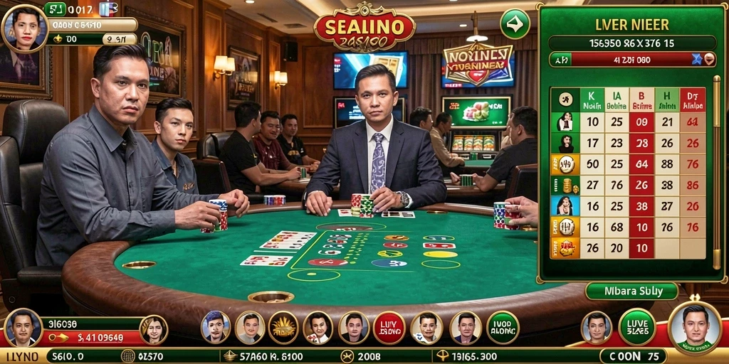 Screenshot pertama menunjukkan karakter utama sedang beraksi.