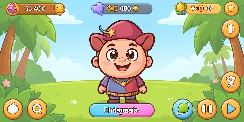 Screenshot menampilkan antarmuka utama yang menarik dan mudah dinavigasi.