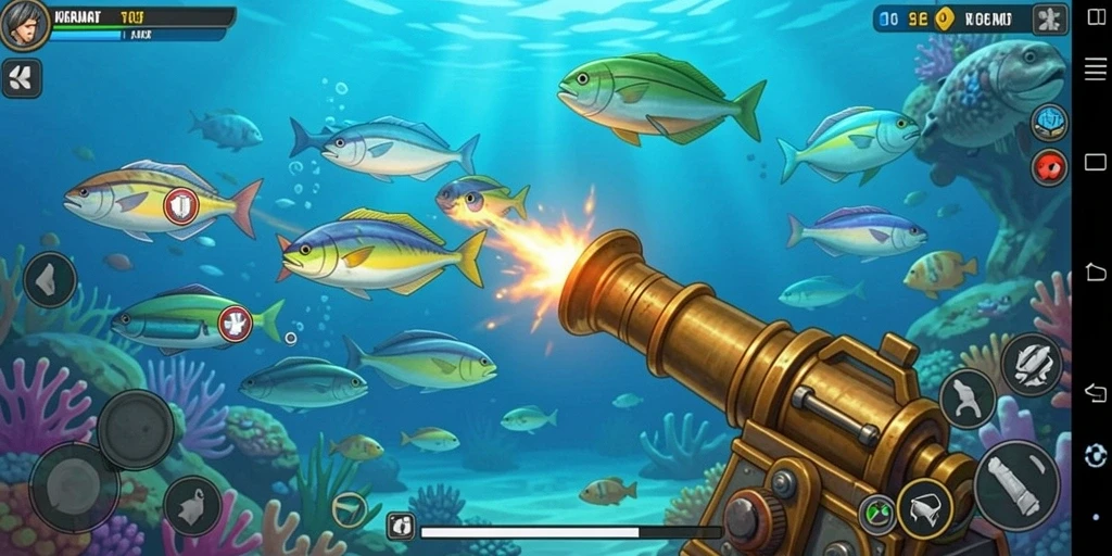 Screenshot menampilkan aksi seru dalam game FURLA77.