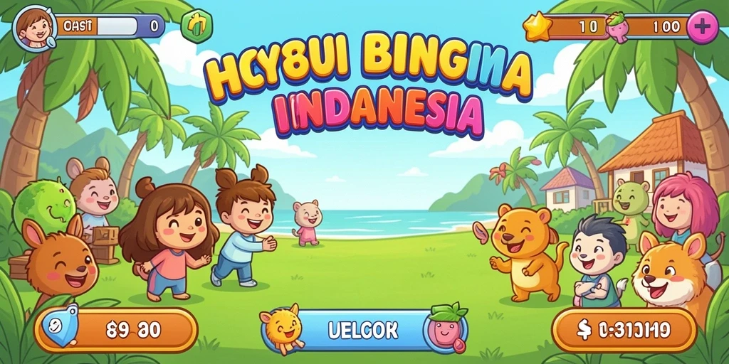 Screenshot menampilkan karakter utama di hutan ajaib.