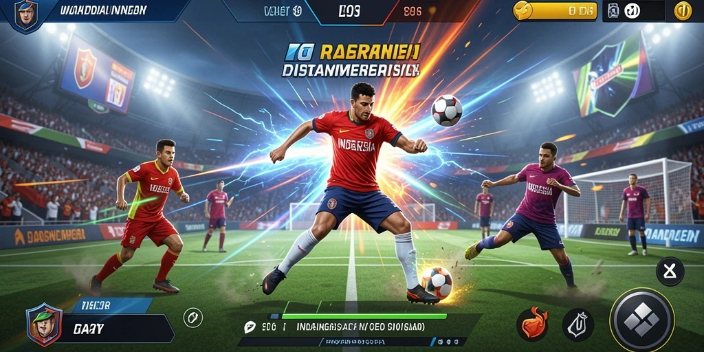 Tampilan menarik dari halaman utama aplikasi.
