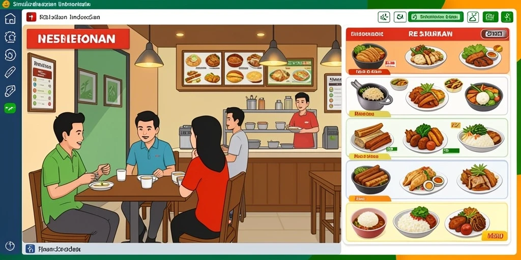 Tampilan antarmuka JKTOK yang menarik dan intuitif.
