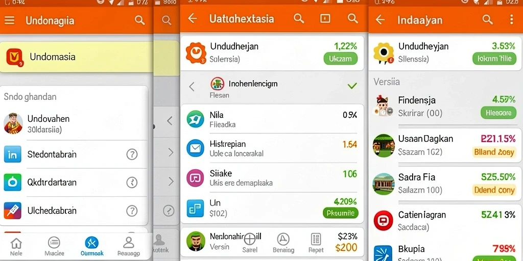 Tampilan utama LUCKYRP dengan menu navigasi yang intuitif.