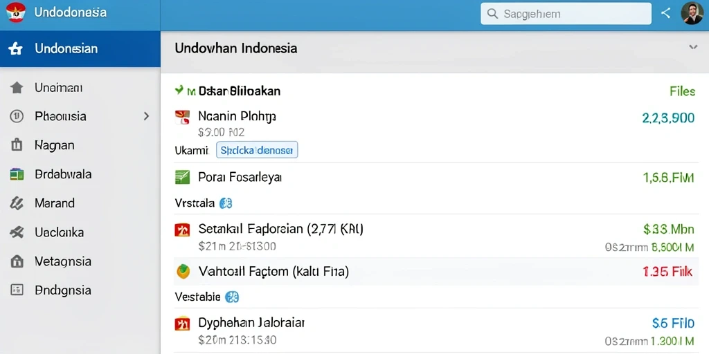 Tampilan antarmuka yang bersih dan menarik.