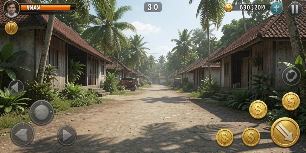 Tampilan awal game PANGLIMA77 dengan grafis yang menarik.