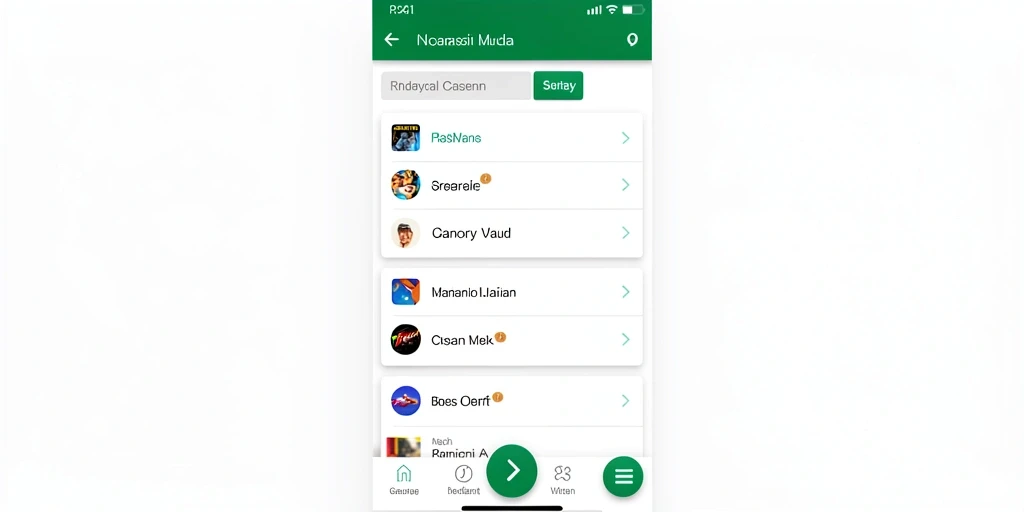 Antarmuka aplikasi PUCUK4D yang menarik dan user-friendly.