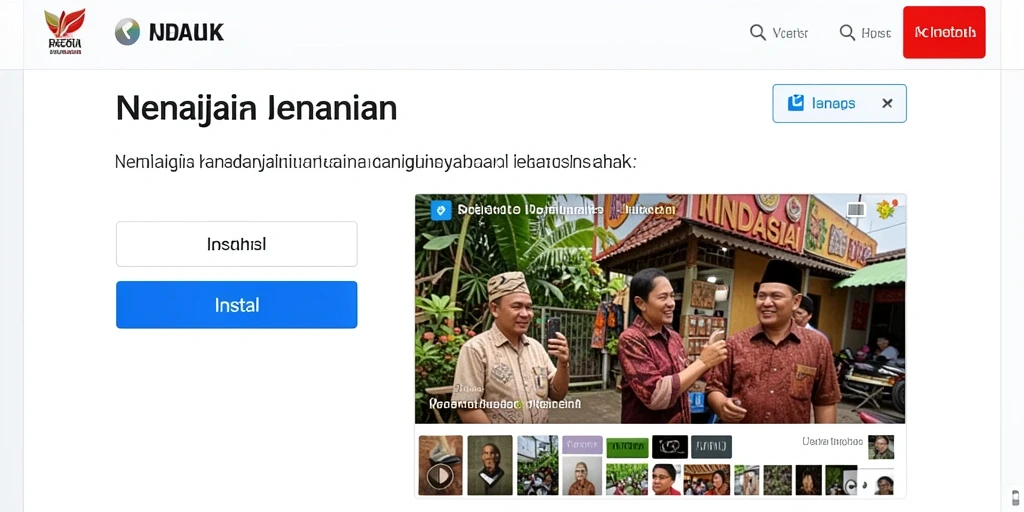 Tampilan antarmuka yang intuitif dan mudah digunakan.