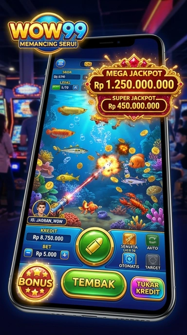 Galeri pratinjau visual wow99 build APK resmi terbaru